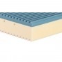 MATERASSO SINGOLO BIMEMORY DOPPIO STRATO MEMORY FOAM 80x190x21