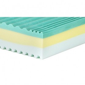 MATERASSO MATRIMONIALE TRICOMFORT TRIPLO STRATO MEMORY FOAM 160x190x22