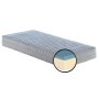 MATERASSO PIAZZA E MEZZA BIMEMORY DOPPIO STRATO MEMORY FOAM 120x190x21