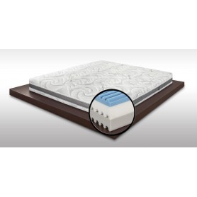MATERASSO MATRIMONIALE ALOEMEMORY TRIPLO STRATO MEMORY FOAM CON ALOE 160x190x25