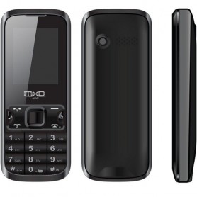 MXD TELEFONO DUAL SIM GSM RADIO BLUETOOTH MP3 FOTOCAMERA COLORE NERO