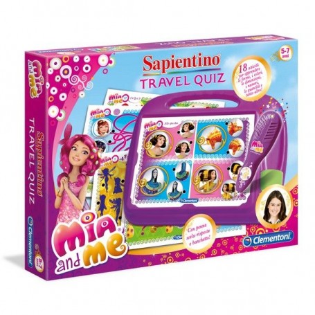 CLEMENTONI GIOCO INTELLIGENTE SAPIENTINO TRAVEL QUIZ ASSORTITI