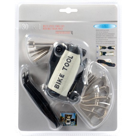 SET ATTREZZI X BICI 30 IN 1