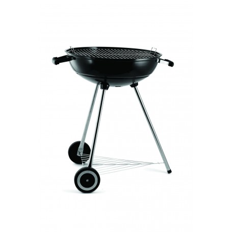 BARBECUE A CARBONELLA CON RUOTE GOMMATE