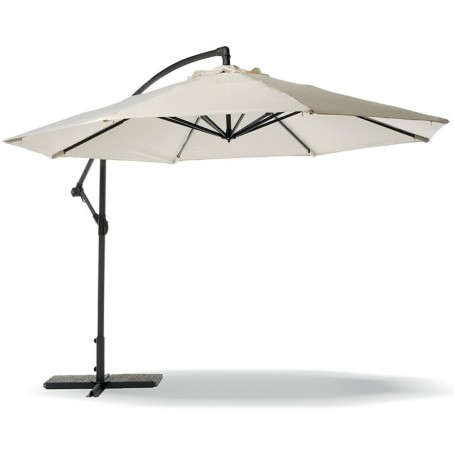 OMBRELLONE A BRACCIO AMPIEZZA 3 METRI ECRU