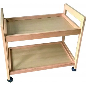 CARRELLO DA  PORTATA A 2 PIANI