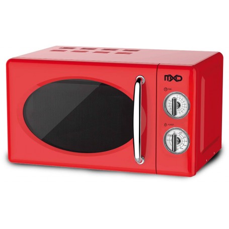 MXD - FORNO A MICROONDE VINTAGE 20 L ROSSO
