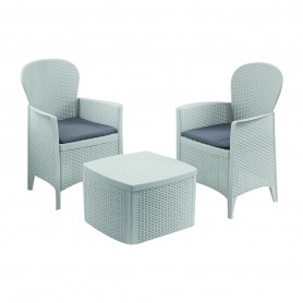 PROGARDEN - SALOTTINO DA GIARDINO BIANCO