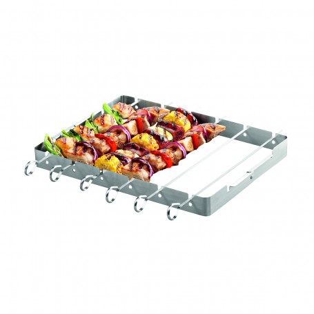 GRIGLIA PER SPIEDINI 6 SUPPORTI