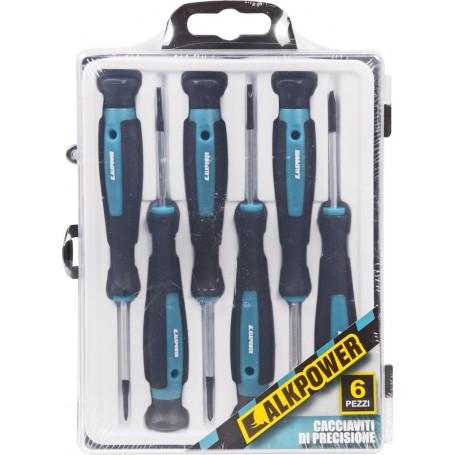 ALKPOWER - 6 CACCIAVITI DI PRECISIONE
