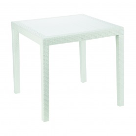 TAVOLO DA GIARDINO KING BIANCO