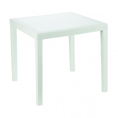 TAVOLO DA GIARDINO KING BIANCO