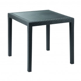 TAVOLO DA GIARDINO KING ANTRACITE