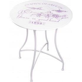 TAVOLINO IN FERRO BATTUTO