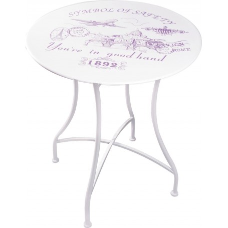 TAVOLINO IN FERRO BATTUTO