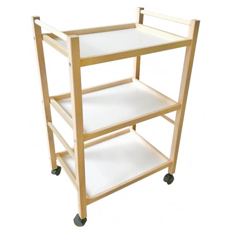 CARRELLO DA CUCINA CON 3 RIPIANI