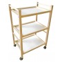 CARRELLO DA CUCINA CON 3 RIPIANI