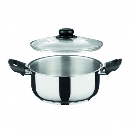 CASSERUOLA CON TRIPLO FONDO DIFFUSORE