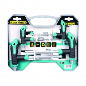 ALKPOWER - SET 8 CHIAVINI ESAGONALI