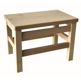 SGABELLINO IN LEGNO DI FAGGIO