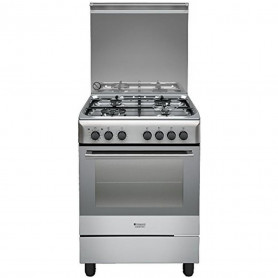 HOTPOINT H6TMH2AF - CUCINA 4 FUOCHI CON FORNO